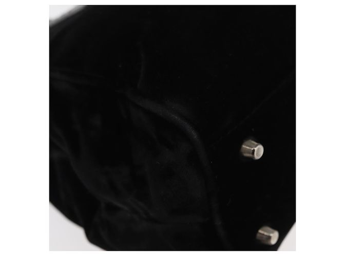 Borsa PRADA Velluto Nero Autentica 178324 - vista 9