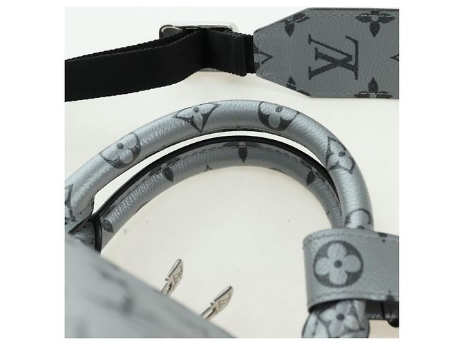 LOUIS VUITTON Monogram Keepall Bandouliere 50 Borsa Argento M43848 Auth 179158SAM Monogramma - vista 14