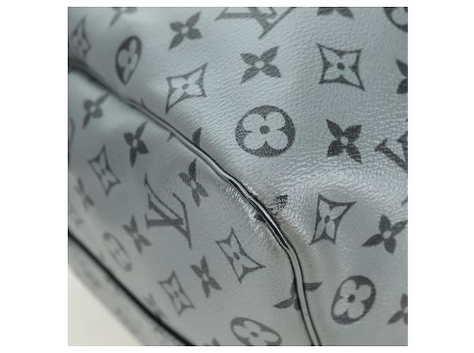 LOUIS VUITTON Monogram Keepall Bandouliere 50 Borsa Argento M43848 Auth 179158SAM Monogramma - vista 16