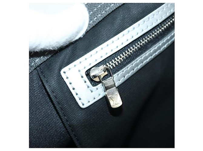 LOUIS VUITTON Monogram Keepall Bandouliere 50 Borsa Argento M43848 Auth 179158SAM Monogramma - vista 27