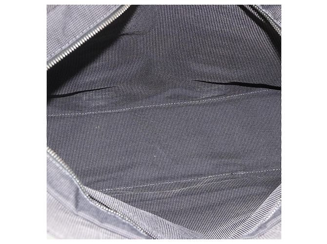 Hermès HERMES Her Line MM Handtasche Canvas Grau Silber Authentisch 179155A Braun - Ansicht 15