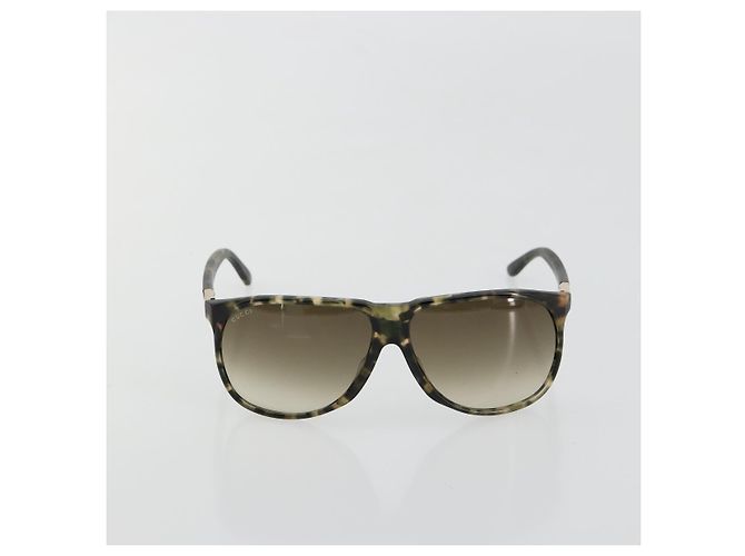 Gafas de sol GUCCI de plástico Marrón Auth 179325A Castaño - vista 2