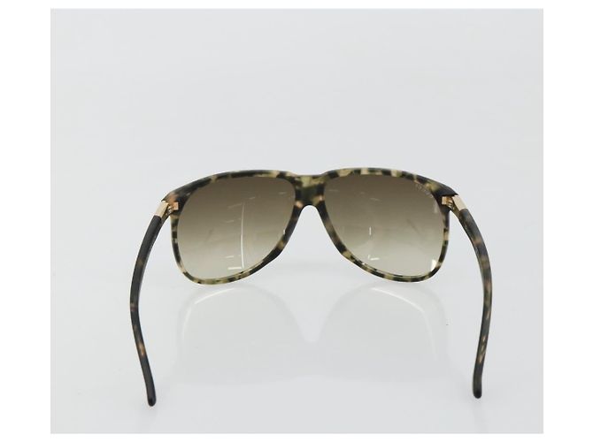 Gafas de sol GUCCI de plástico Marrón Auth 179325A Castaño - vista 3