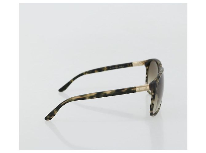Gafas de sol GUCCI de plástico Marrón Auth 179325A Castaño - vista 5