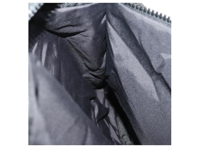 Borsa a tracolla reversibile CHANEL Sports Line Nylon Nero Argento CC Auth bs35056 - vista 20