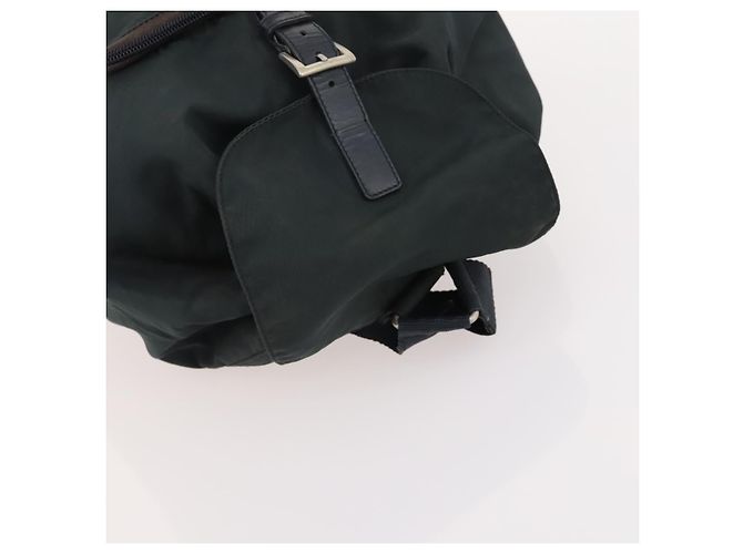 Zaino PRADA Nylon 2 Set Black Khaki Auth bs34889 Nero Cachi - vista 13