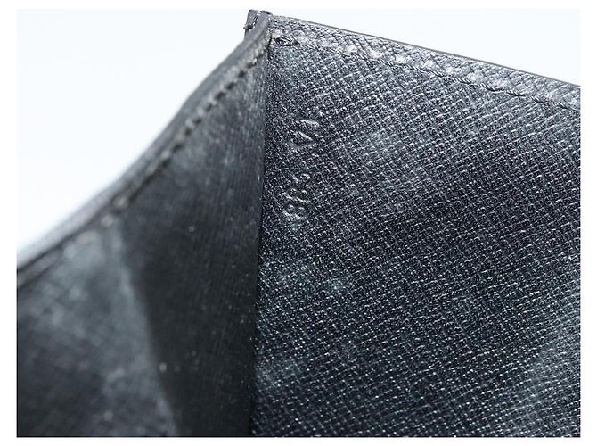 LOUIS VUITTON Epi Montaigne 27 Clutch Bag Black M52652 LV Auth 179016 Schwarz - Ansicht 12
