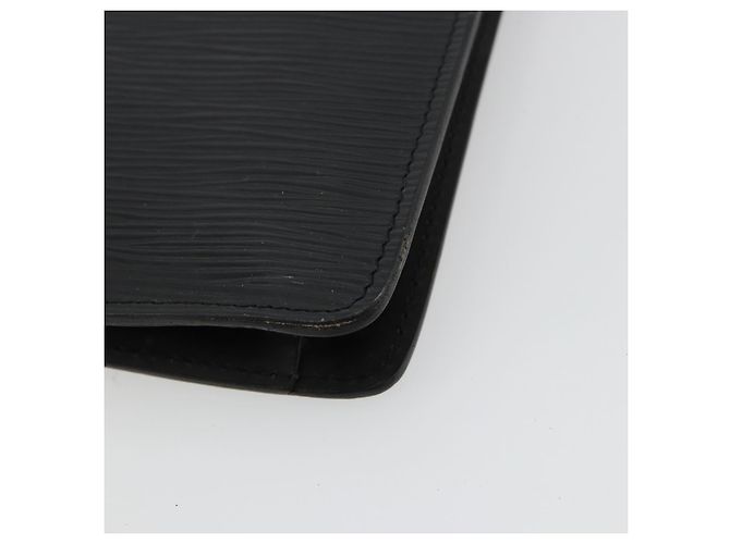 LOUIS VUITTON Epi Montaigne 27 Clutch Bag Black M52652 LV Auth 179016 Schwarz - Ansicht 15