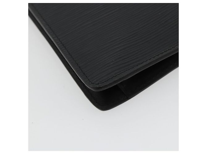LOUIS VUITTON Epi Montaigne 27 Clutch Bag Black M52652 LV Auth 179016 Schwarz - Ansicht 16