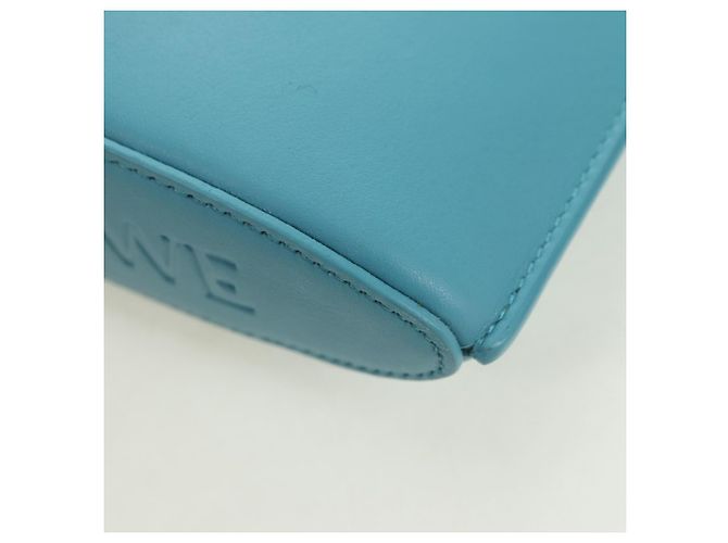 LOEWE × Ghibli Howl's Moving Castle Dice Pocket Hin Leather Blue Auth 167311SM D'oro Blu chiaro - vista 16