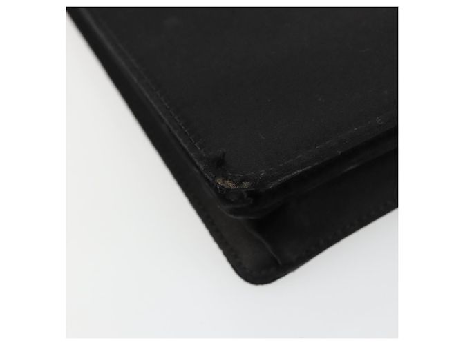Borsa a Spalla Salvatore Ferragamo Gancini in Satin Nero e Oro Auth 179087 D'oro - vista 11