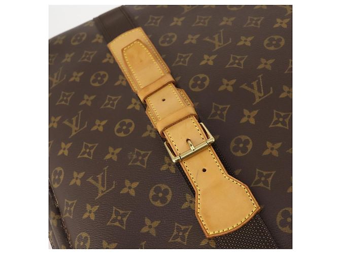 LOUIS VUITTON Sac Boston Monogram Satellite 60 M23354 LV Auth bs34704 Monogramme - vue 19