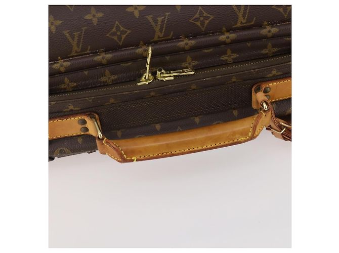 LOUIS VUITTON Sac Boston Monogram Satellite 60 M23354 LV Auth bs34704 Monogramme - vue 7