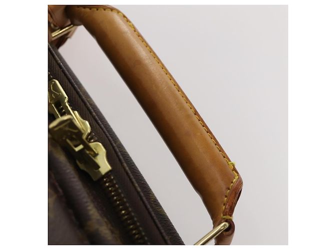 LOUIS VUITTON Sac Boston Monogram Satellite 60 M23354 LV Auth bs34704 Monogramme - vue 8