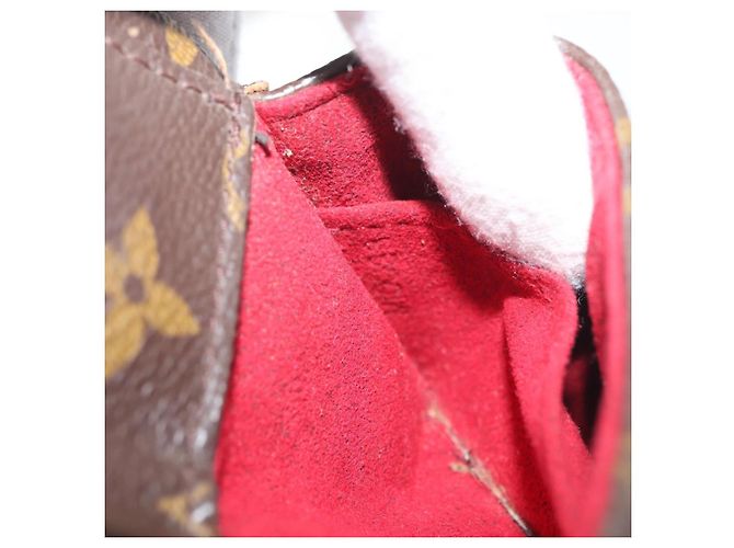 LOUIS VUITTON Monogram Partition Pouch M51901 LV Auth 179748 Monogramma - vista 12