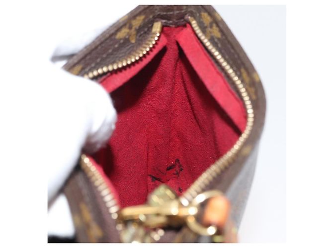 LOUIS VUITTON Monogram Partition Pouch M51901 LV Auth 179748 Monogramma - vista 18