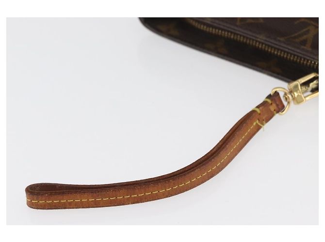 LOUIS VUITTON Monogram Partition Pouch M51901 LV Auth 179748 Monogramma - vista 7