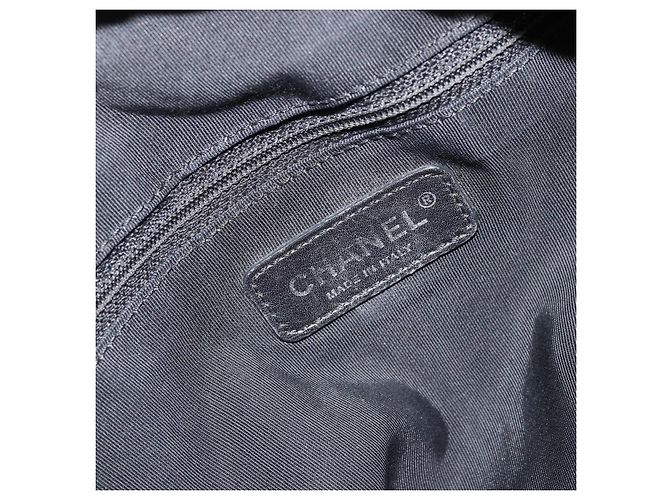 CHANEL Unlimited Tote Bag beschichtet Canvas Silver CC Auth bs35061 Silber - Ansicht 16
