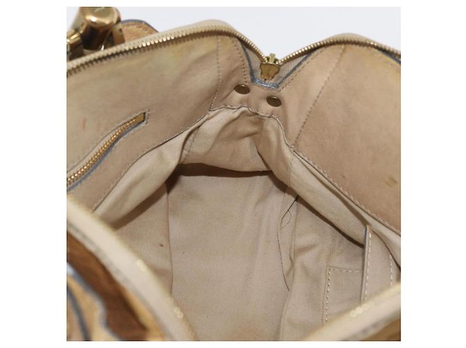 Chloé Borsa Chloe in pelle beige oro Auth 179981 D'oro - vista 18