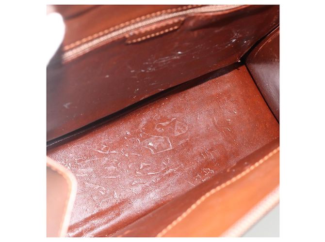 Borsa Christian Dior in pelle marrone oro Auth 178764 D'oro - vista 16