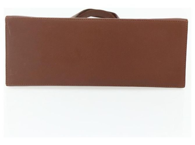 Borsa Christian Dior in pelle marrone oro Auth 178764 D'oro - vista 9
