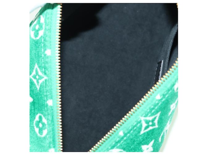 LOUIS VUITTON Monogram Jaguar Papillon 26 Hand Bag Green M46206 LV Auth 167298SM Verde - vista 11