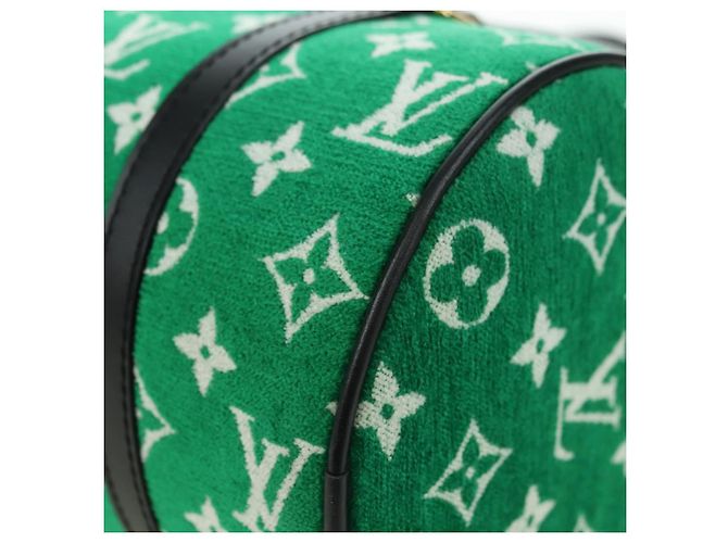 LOUIS VUITTON Monogram Jaguar Papillon 26 Hand Bag Green M46206 LV Auth 167298SM Verde - vista 14
