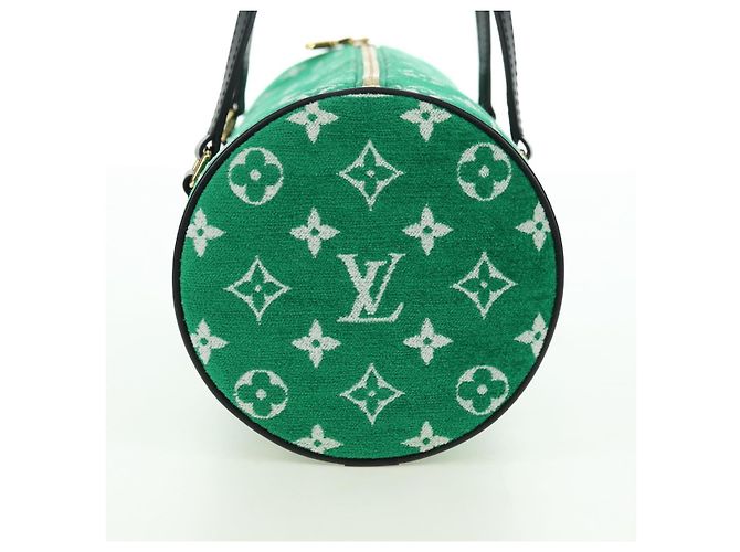 LOUIS VUITTON Monogram Jaguar Papillon 26 Hand Bag Green M46206 LV Auth 167298SM Verde - vista 3