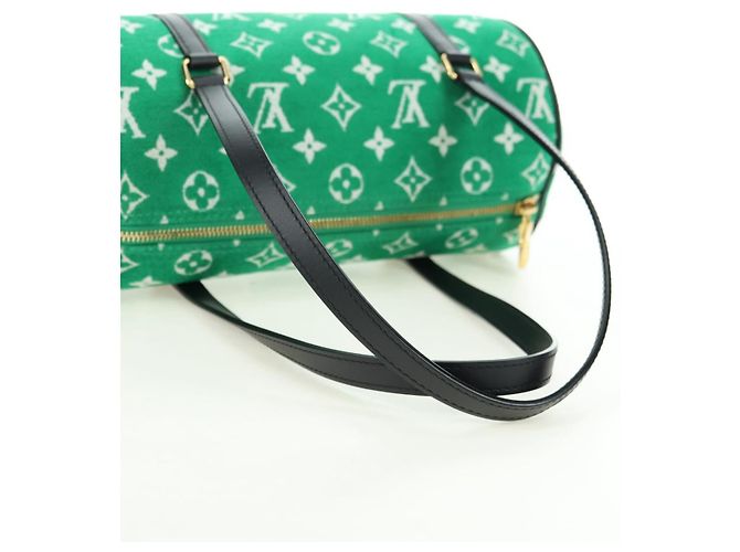 LOUIS VUITTON Monogram Jaguar Papillon 26 Hand Bag Green M46206 LV Auth 167298SM Verde - vista 7