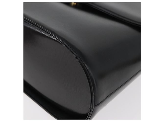 Borsa SAINT LAURENT in pelle 2way Nera Oro Auth 180103 Nero D'oro - vista 13