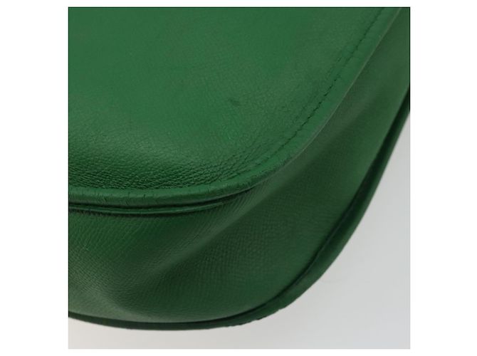 Hermès Borsa a Spalla HERMES Evelyn GM in Pelle Verde Oro Auth bs34987A D'oro - vista 12