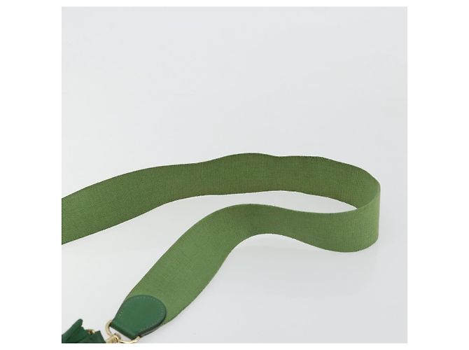 Hermès Borsa a Spalla HERMES Evelyn GM in Pelle Verde Oro Auth bs34987A D'oro - vista 8