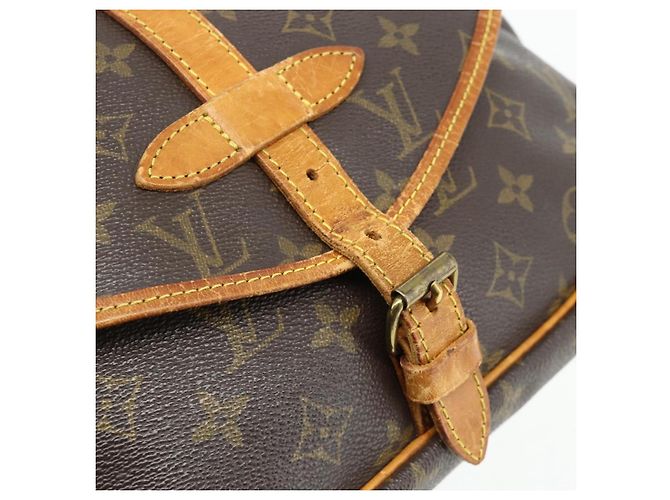 LOUIS VUITTON Borsa a Spalla Monogram Saumur 30 M42256 LV Auth ep14523 Monogramma - vista 10