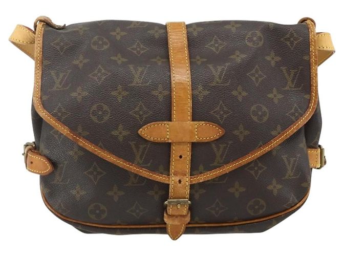 LOUIS VUITTON Borsa a Spalla Monogram Saumur 30 M42256 LV Auth ep14523 Monogramma - vista 13