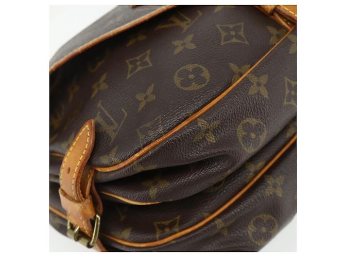LOUIS VUITTON Borsa a Spalla Monogram Saumur 30 M42256 LV Auth ep14523 Monogramma - vista 14