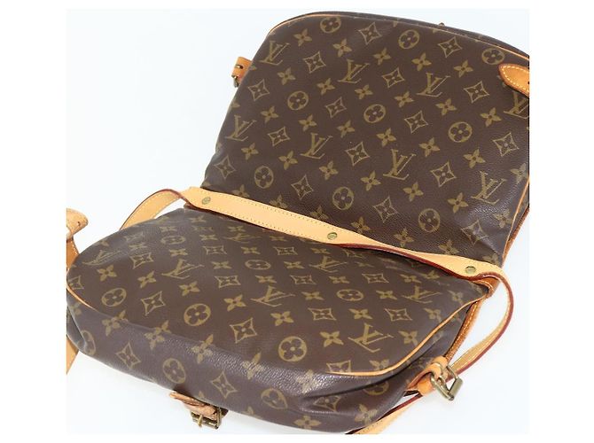 LOUIS VUITTON Borsa a Spalla Monogram Saumur 30 M42256 LV Auth ep14523 Monogramma - vista 18