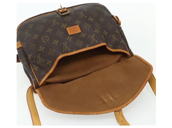 LOUIS VUITTON Borsa a Spalla Monogram Saumur 30 M42256 LV Auth ep14523 Monogramma - vista 19