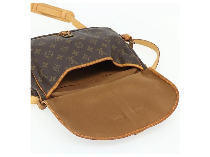 LOUIS VUITTON Borsa a Spalla Monogram Saumur 30 M42256 LV Auth ep14523 Monogramma - vista 23