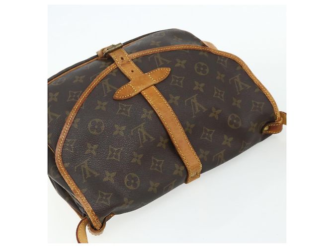 LOUIS VUITTON Borsa a Spalla Monogram Saumur 30 M42256 LV Auth ep14523 Monogramma - vista 6