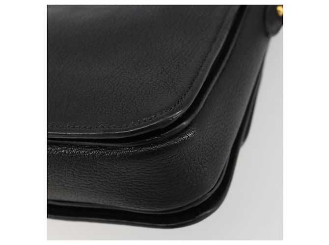 Borsa a Spalla Miu Miu in Pelle Nera e Oro Auth 179629A Nero D'oro - vista 15