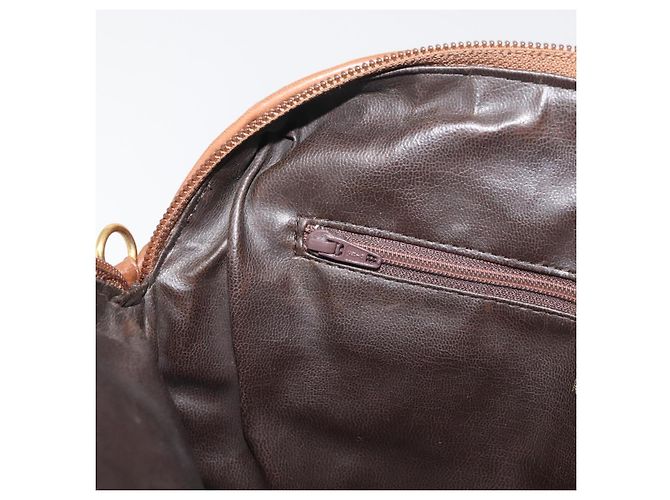 Borsa BALLY in pelle marrone e oro Auth BA12542 D'oro - vista 20