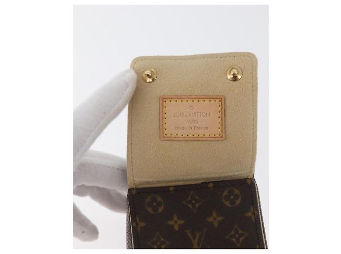 LOUIS VUITTON Monogram Schmuckkästchen Schmuckbox LV Auth hk3762A Monogramm - Ansicht 9