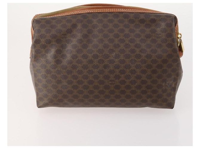 GIVENCHY Christian Dior, Celine, MCM Macadam Canvas Bag 6 Set Auth 177930 Marrone Nero - vista 3