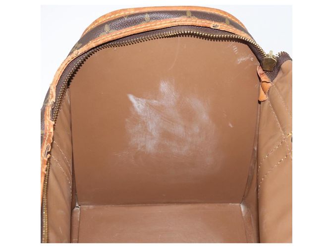 LOUIS VUITTON Monogram Sac Shan 40 Pet Carry M42024 LV Auth 177806 Monogramme - vue 11