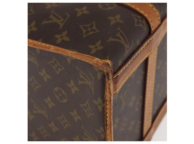 LOUIS VUITTON Monogram Sac Shan 40 Pet Carry M42024 LV Auth 177806 Monogramme - vue 14