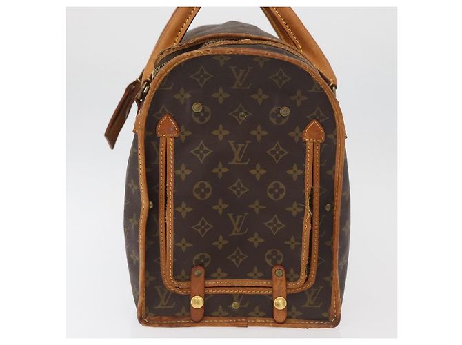 LOUIS VUITTON Monogram Sac Shan 40 Pet Carry M42024 LV Auth 177806 Monogramme - vue 3