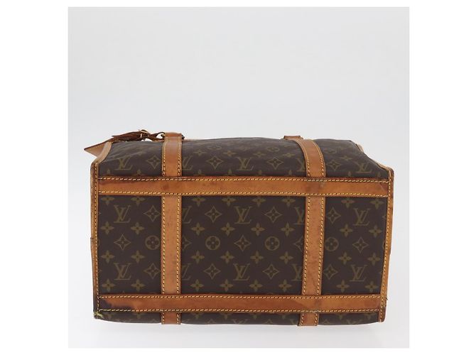 LOUIS VUITTON Monogram Sac Shan 40 Pet Carry M42024 LV Auth 177806 Monogramme - vue 5