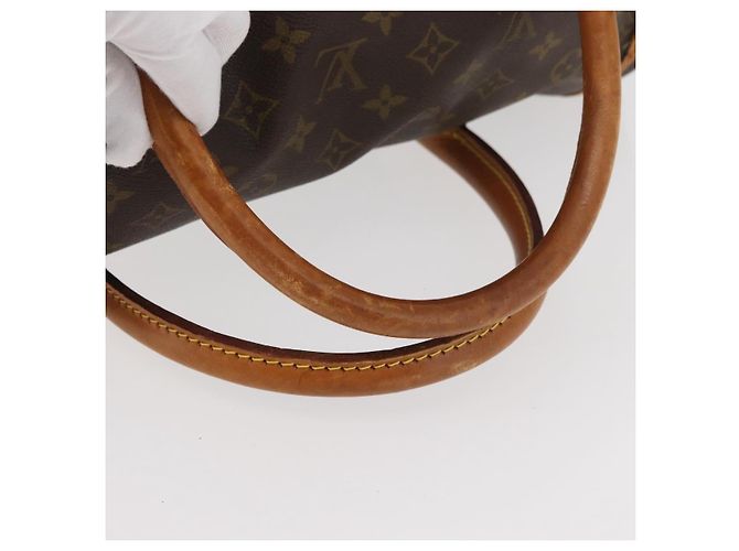 LOUIS VUITTON Monogram Sac Shan 40 Pet Carry M42024 LV Auth 177806 Monogramme - vue 7
