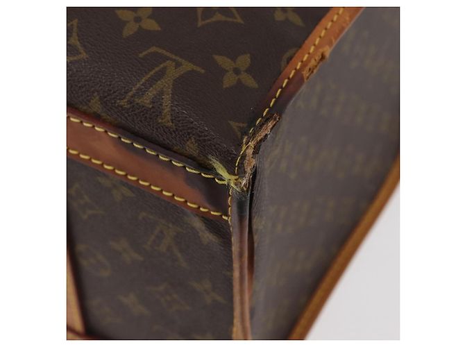 LOUIS VUITTON Monogram Sac Shan 40 Pet Carry M42024 LV Auth 177806 Monogramme - vue 9
