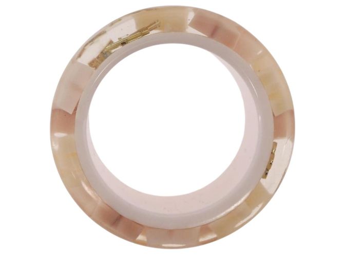 Anello Berg Farandole LOUIS VUITTON in plastica M Rosa M65816 LV Auth hk3763A - vista 6